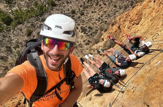 Redován Via Ferrata K4: Sports climbing with expert guides
