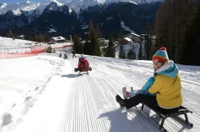 Dolomiten Rodelbahn und Sella-Pass Tour ab Bozen