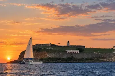 Old San Juan Sunset Sail: Caribbean views with appetizers