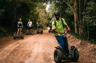 Visite en segway à Stormsriver Village : Forêt de pins et indigène