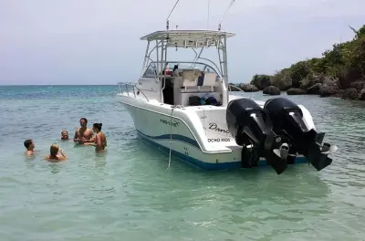 Snorkeling em Ocho Rios: Barco privado com recifes e praias