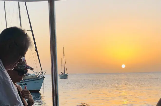 Tramonto privato a St. Lucia da Marigot Bay a Rodney Bay