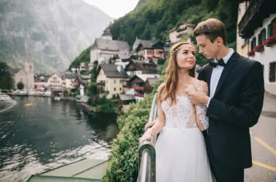 Sessioni foto professionali a Hallstatt in autunno e inverno