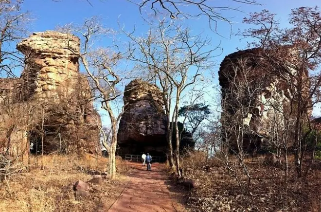 Bhimbetka: 700 grotte neolitiche a 50 km da Bhopal
