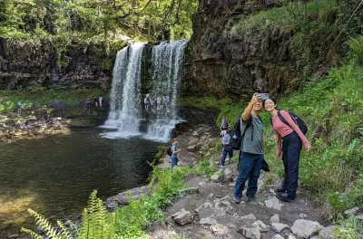Otto cascate di Brecon Beacons: Camminata guidata di 15 km