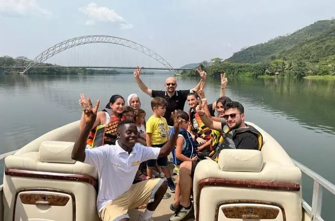 Safari à Shai Hills, croisière sur le lac Volta et atelier de perles