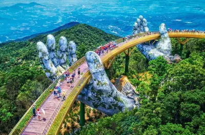 Da Hue a Hoi An in auto privata: Passo Hai Van e Golden Bridge