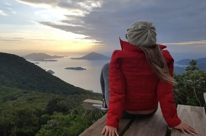 Camping al vulcano Conchagua: Alba sul golfo