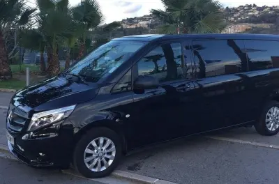 Transfert privé Cannes vers aéroport de Nice : 35-45 minutes