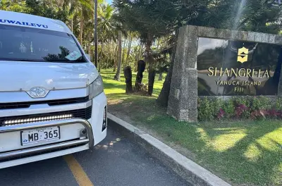 Transfert privé : Aéroport de Nadi au Shangri-La Fijian Resort