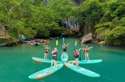 Phong Nha Höhle & Dark Cave Tagesausflug: Zipline & Schwimmen