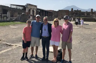 Pompeii et Herculanum privés avec dégustation de vin