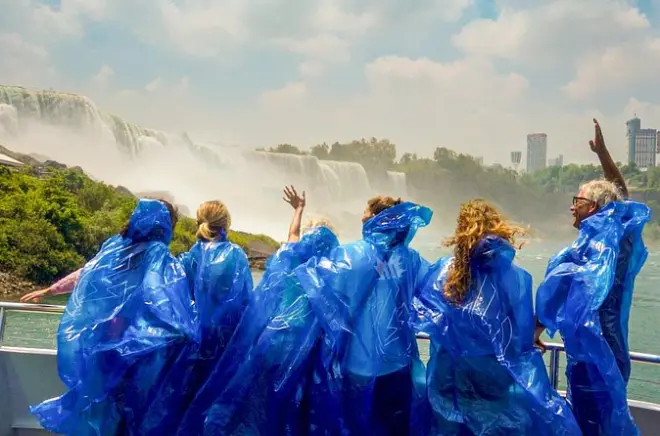 Niagara Falls USA: Maid of the Mist Bootsfahrt & Goat Island