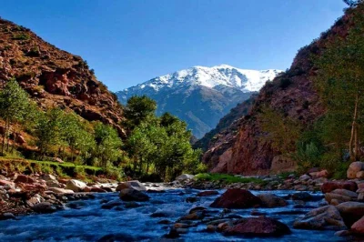 Laissez-vous surprendre par l’atlas et la vallée de l’ourika : villages berbères, murmures de rivière, et une journée flexible au départ de marrakech avec prise en charge incluse.