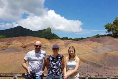 Step into mauritius’ southwest with a local guide—walk volcano rims, taste indo-mauritian culture at grand bassin, see chamarel’s colors, hotel pickup included.