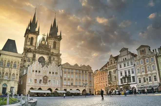 Transfert privé Vilshofen Prague avec arrêt touristique
