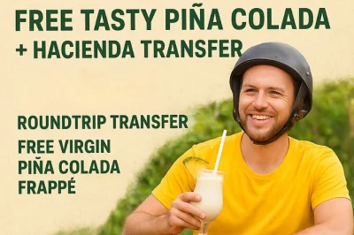 Swap city streets for wild trails on a single atv ride through hacienda campo rico, ending with a cold piña colada. includes san juan hotel pickup.