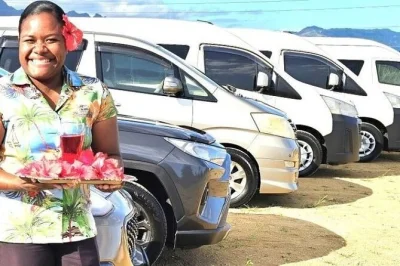 Step inside nadi’s colorful temple, taste fruit at local markets, stroll the garden of the sleeping giant & soak in mud pools. includes hotel pickup & entry fees.