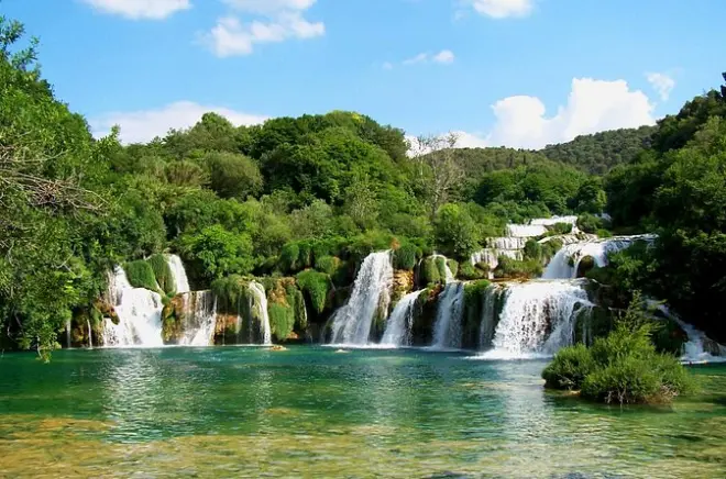 Traslado privativo para parque nacional de Krka com entrada flexível