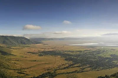 Ngorongoro-Krater Safari: Pirschfahrt & Abstieg in den Krater