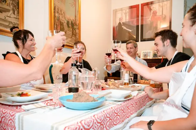Clase de pasta y tiramisú en Vietri sul Mare: Prepara dos platos