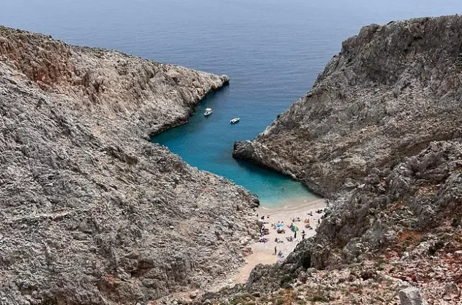 Seitan Limania Beach Jeep-Tour ab Chania: Klippenwanderung & Schnorcheln