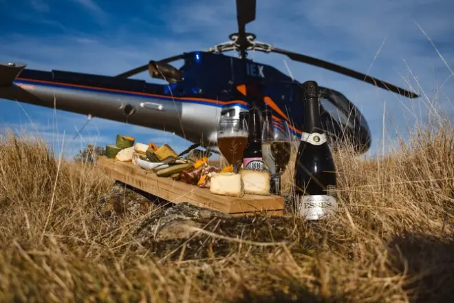 Heli-picnic privado de 1 hora en Kaikoura: Vistas desde la cima