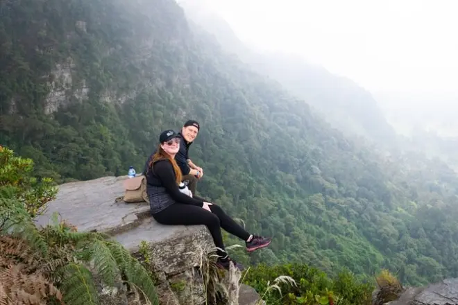 Foresta di nebbia di Chicaque vicino a Bogotá: Tangare e tucani