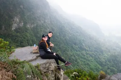 Bosque de niebla Chicaque cerca de Bogotá: Tangaras y tucanes