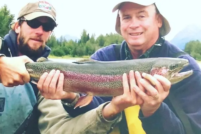 Pesca no cânion Kenai o dia todo: Truta arco-íris e Dolly Varden