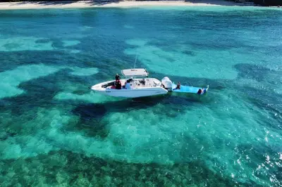 Snorkel en Fajardo: Alquiler privado de barco a tres islas