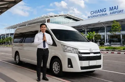 Transfert aéroport Chiang Mai : Prise en charge privée avec accueil