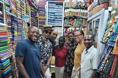 Fabric Tour in Accra: Learn Batik Tie-Dye from a Fashion Expert