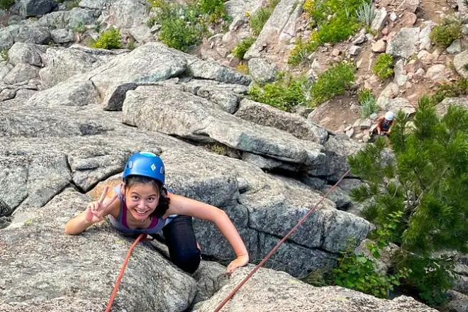 Escalade dans Boulder Canyon : Apprendre avec un guide pro