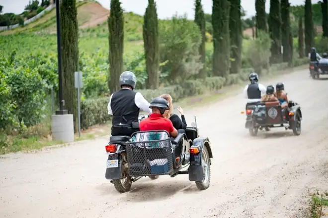 Temecula Sidecar-Tour zu 2 preisgekrönten Weingütern privat