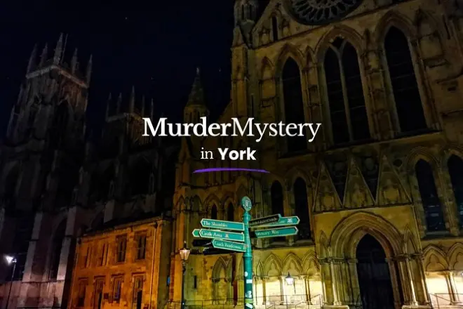 York Murder Mystery Treasure Hunt: Solve Riddles Walking