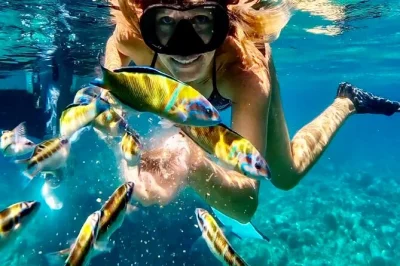 Swim caves, snorkel roman ruins, and share local aperitif on a tropea to capo vaticano boat tour. includes snorkeling gear, wine, and expert skipper.