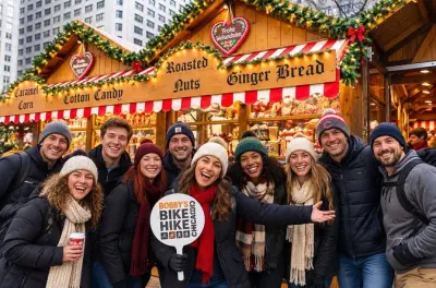 Gastronomía en Chicago: 3 horas con deep dish y mercado navideño