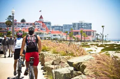 Coronado Bike Tour: Flat terrain, local guide, bridge views