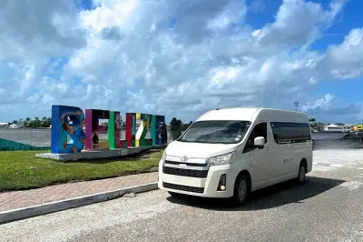 San Ignacio zum Flughafen Belize City: Shuttle mit WLAN, geteilt