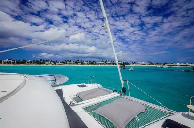 Privater Katamaran-Tagesausflug von St. Maarten nach Anguilla