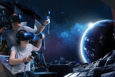 Step into a cinematic vr escape game in melbourne, with private rooms, time-travel puzzles, and teamwork. includes in-game photos and all equipment.