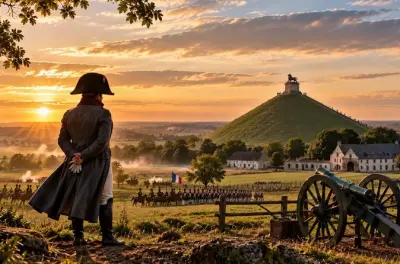 Campo di battaglia di Waterloo privato: Lion's Mound e Hougoumont