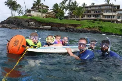 Kauai snorkeling con tartarughe marine, gruppo privato dalla spiaggia