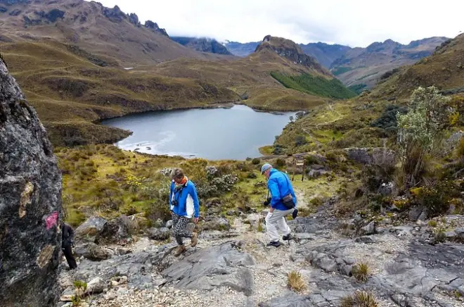 Cajas National Park Hiking & Thermal Baths from Cuenca