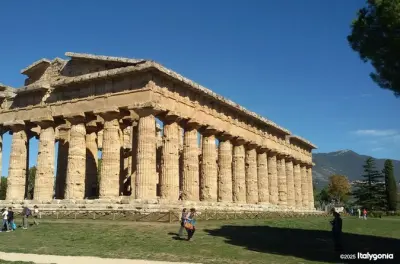 Paestum: Três templos dóricos e museu em tour privado
