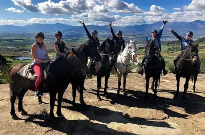 Horse Trail at Vrede en Lust: Stellenbosch Wine Valley Ride