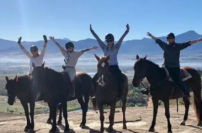 Franschhoek Ausritt: Winelands erkunden bei Vrede en Lust