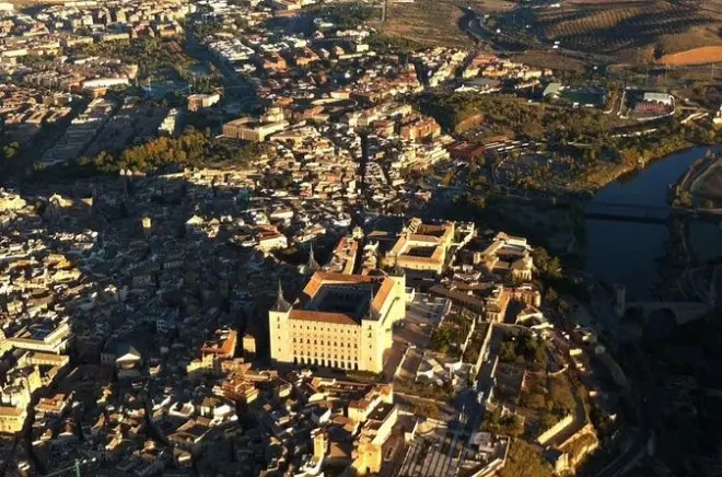 Vol en montgolfière à Toledo : Lever de soleil et brunch