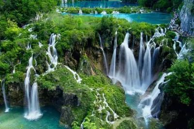 Da Zagabria a Spalato con tour privato ai laghi di Plitvice